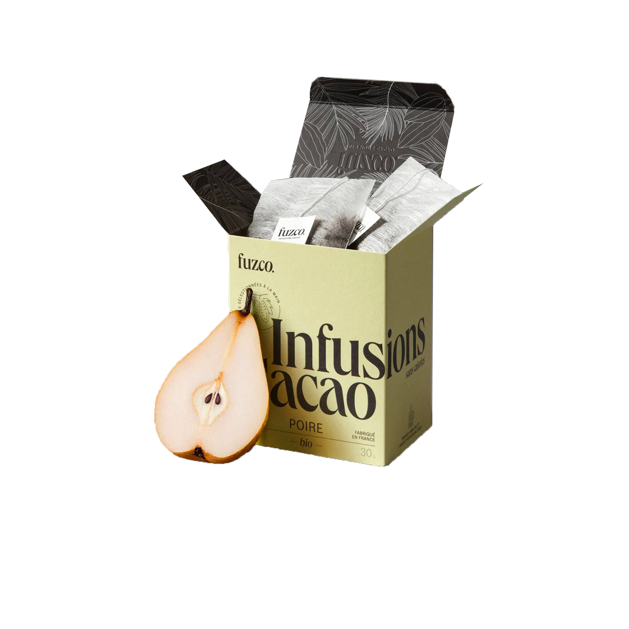 Infusions Fuzco Cacao Poire BIO