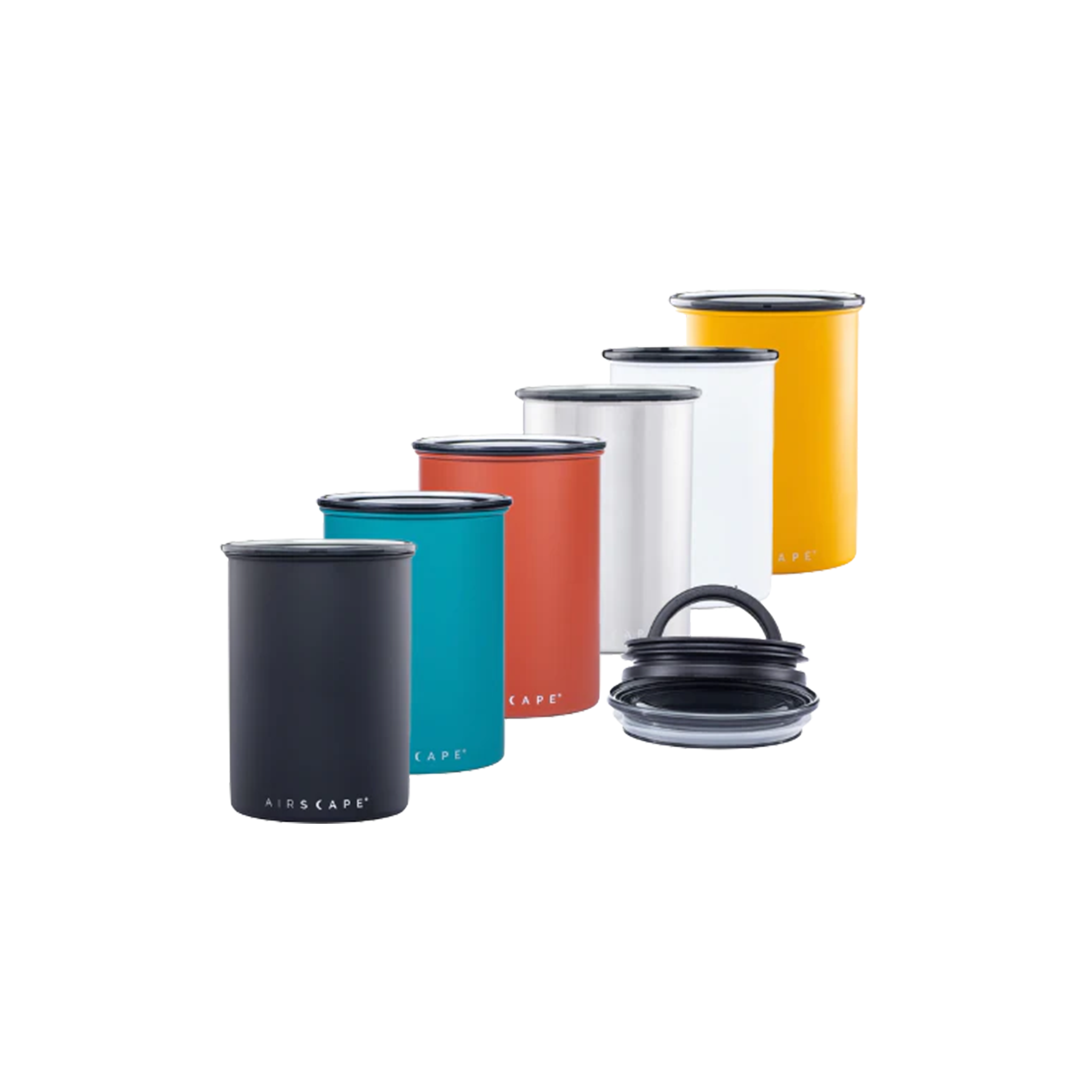 JOLIGAEA Boîte à café hermétique en acier inoxydable de 2,8 l avec JOLIGAEA Boîte à café hermétique en acier inoxydable de 2,8 l avec