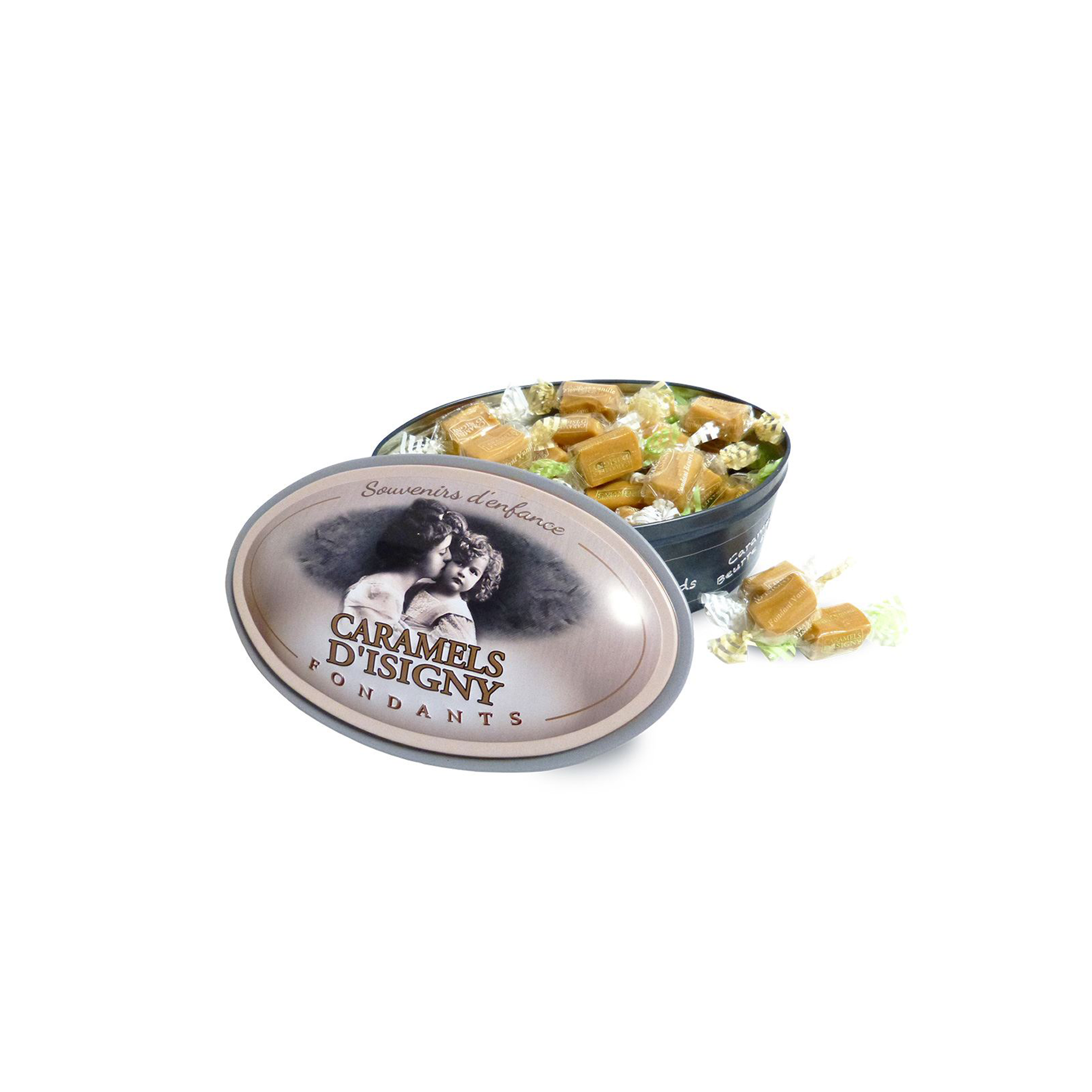Boîte souvenirs d'enfance de Caramels d'Isigny