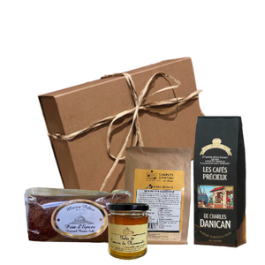 Coffret cafés & gourmandises